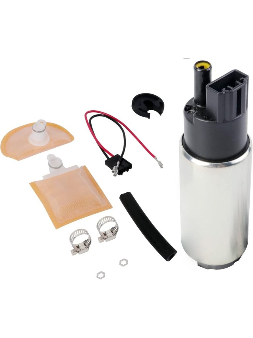 High-Performance Electric EFI Fuel Pump Kit with Strainer, Gasket, Clamps